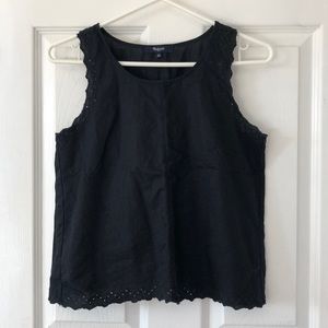 Madewell | Eyelet Envelope Back Top